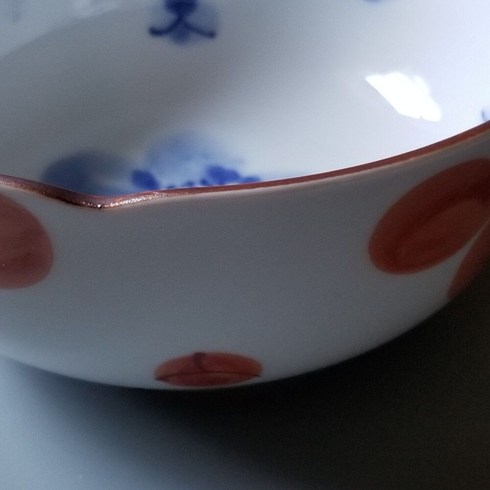 Vintage japanese hand painted china imari bowl - Picture 5 of 9